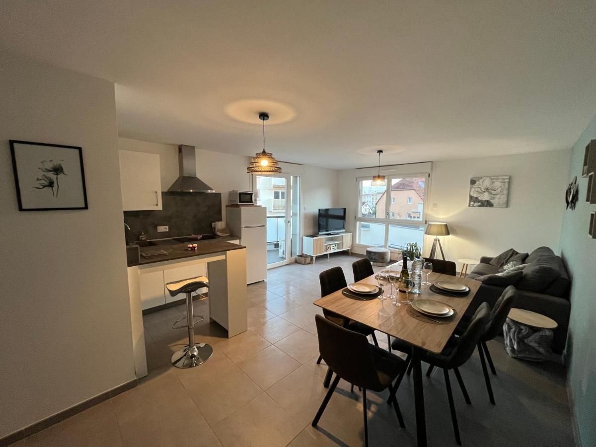 Appartement Magnîolia proche centre Ville Colmar Esterno foto